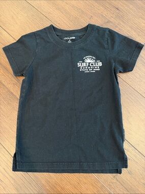 Lenox James Kids Black Graphic T-Shirt Size 4T - C39-174